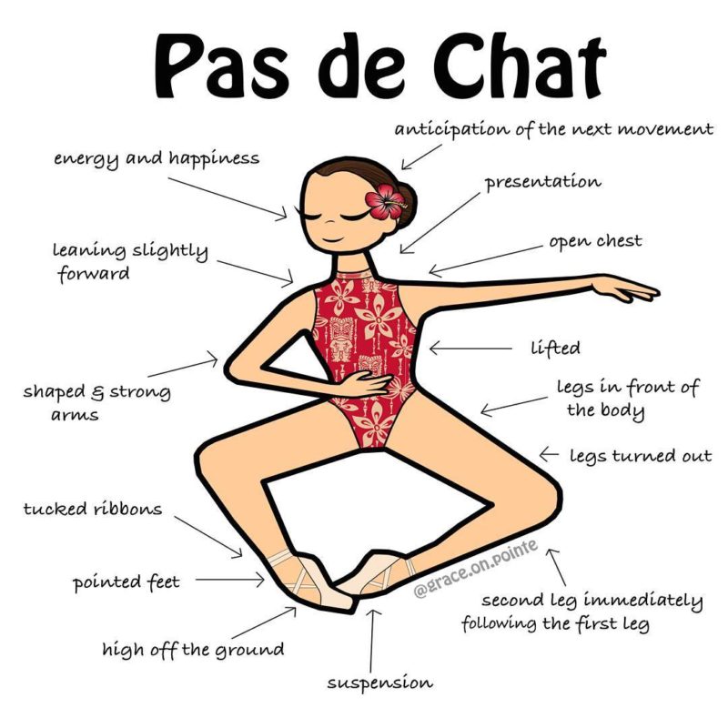 Le pas de chat (danse classique)