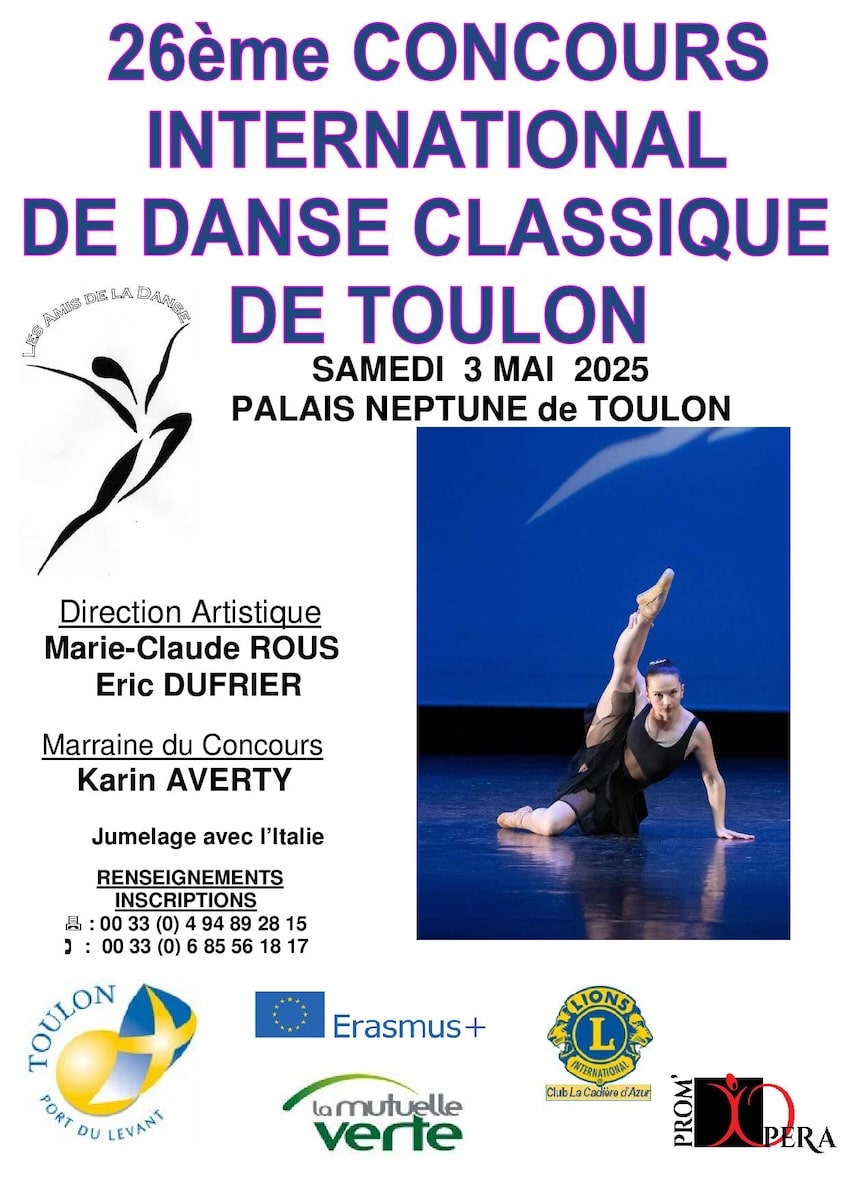 concours international de danse de Toulon 2025