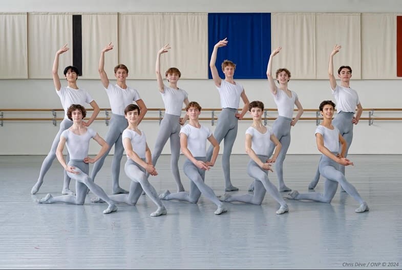 Hadrien Moulin, élève à l'École des Petits Rats de l'Opéra de Paris