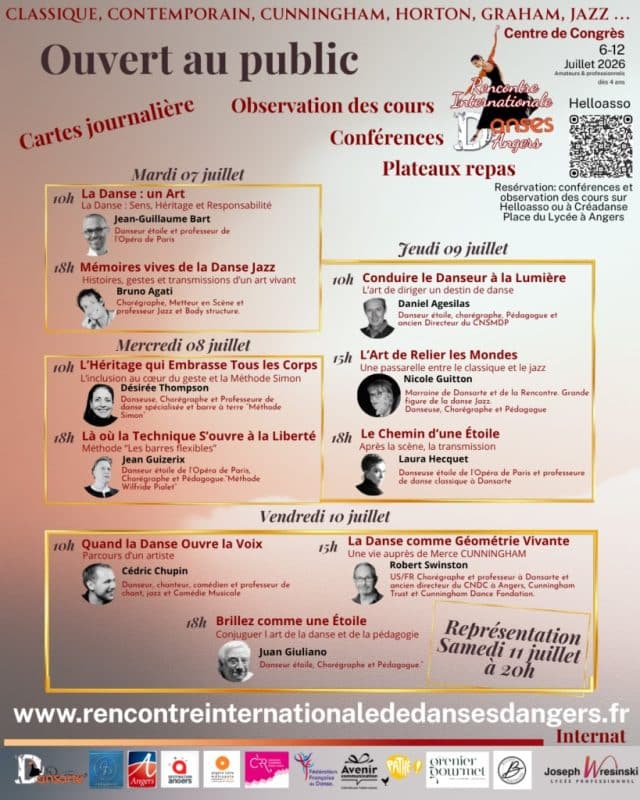 Rencontre Internationale de Danses d'Angers 2026