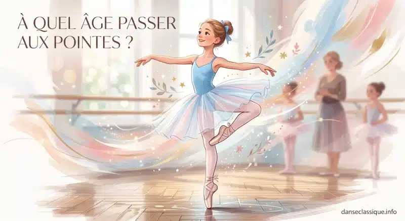 âge pour danser sur pointes